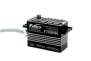 12V 200kg.cm180 degree steel gear brushless motor servo