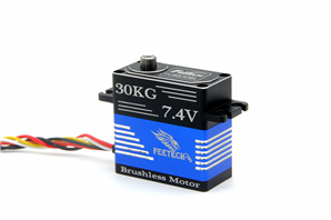 7.4V 30kg.cm CAN Bus Titanium Gear Metal brushless Servo